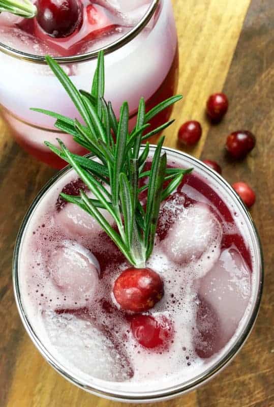 Christmas Recipe - Cranberry Spritzer