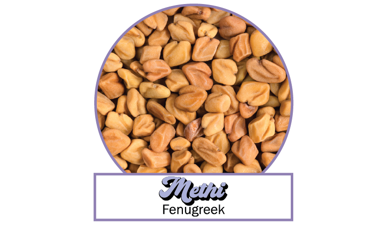 Methi from Methi Ajwain Kali Jeeri