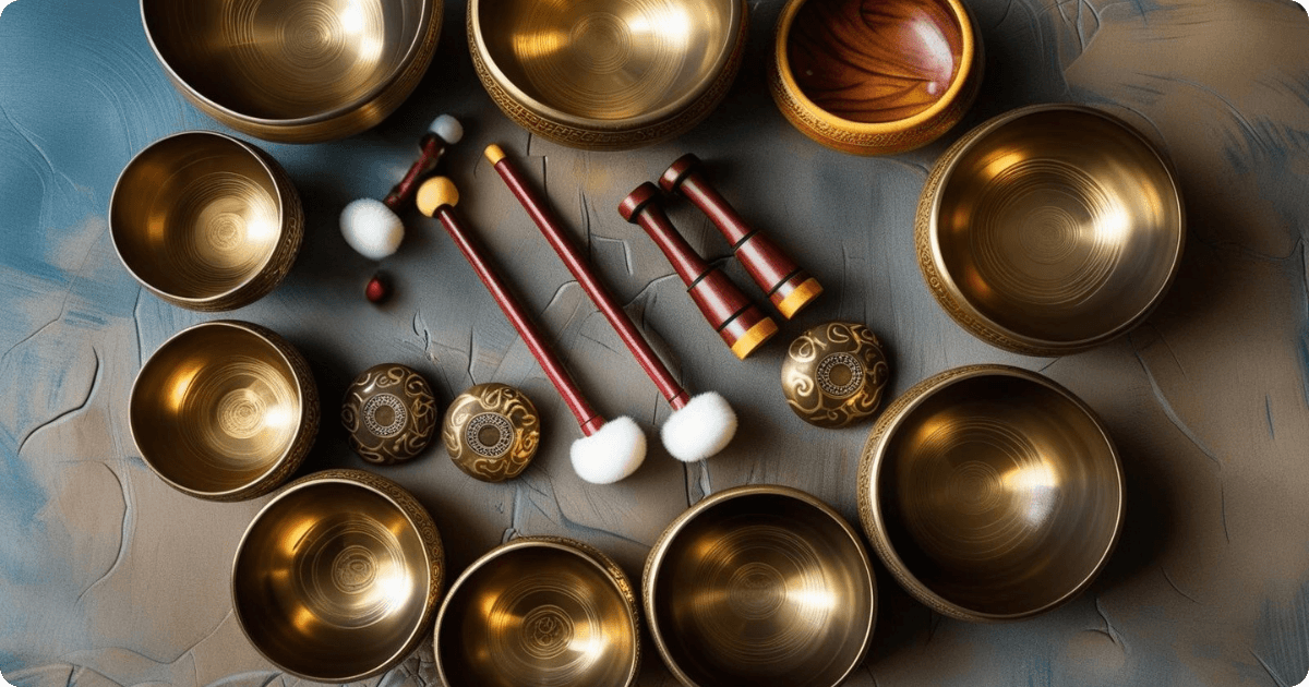 Consider sizing and depth when learning how to play Tibetan singing bowls