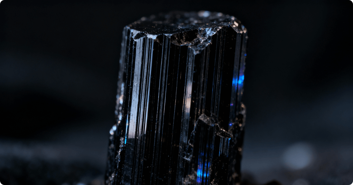 black tourmaline