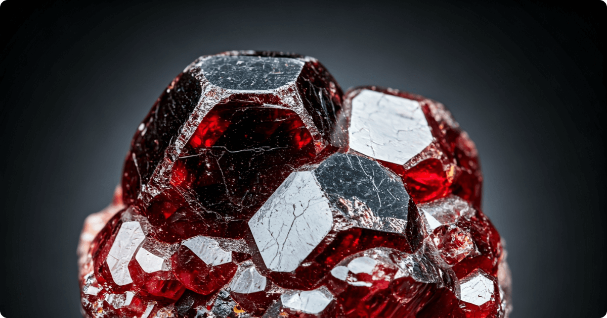 garnet crystal
