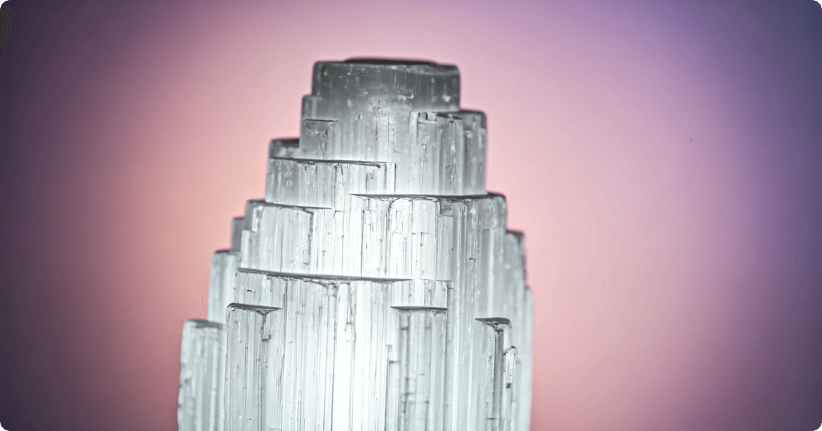 energizing selenite healing crystals