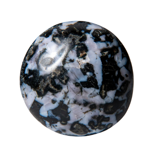 Mystic Merlinite (Indigo Gabbro) is used for trauma release and spiritual guidance