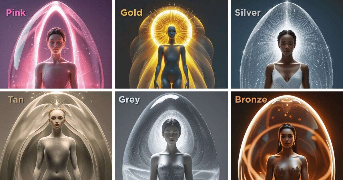 Complex aura colors meaning