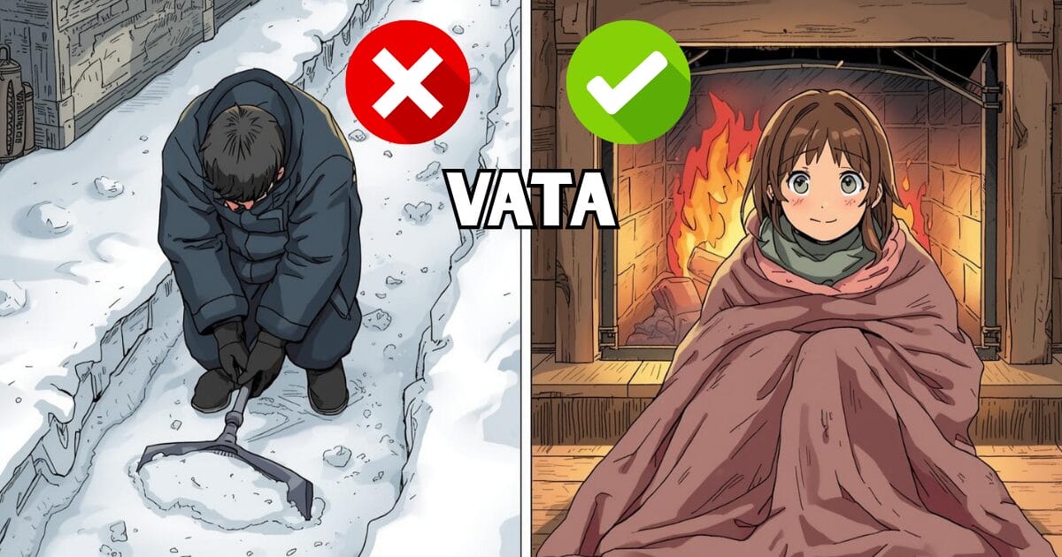 Dos and donts of Vata