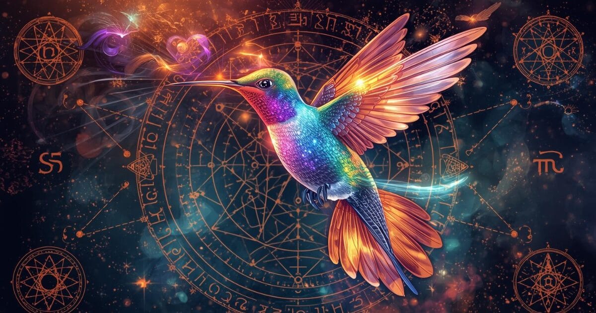 The hummingbird as a spirit animal symbolizes joy, flexibility, resilience, and the ability to appreciate life's simple pleasures.