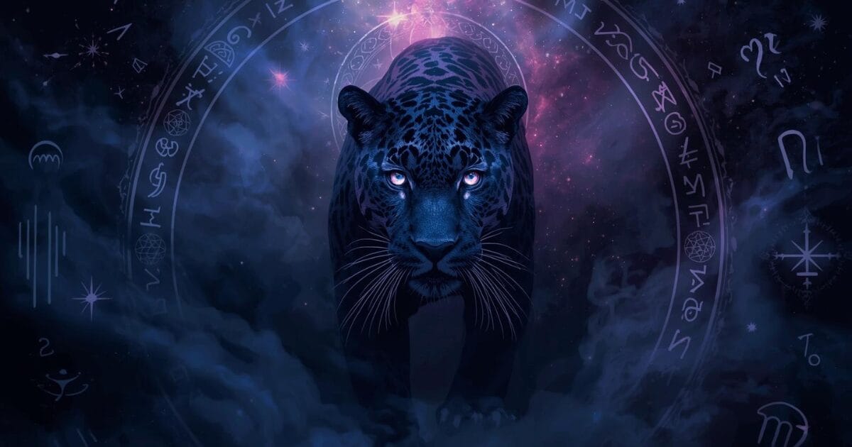 The jaguar as a spirit animal symbolizes strength, power, protection, transformation, and a deep connection to the unknown and the subconscious. It is a guide through personal darkness, encouraging you to face your fears, embrace your intuition, and emerge reborn.