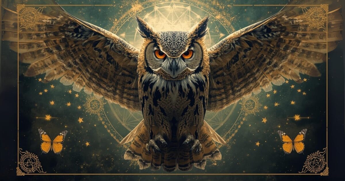The owl as a spirit animal symbolizes wisdom, intuition, and the ability to see beyond the surface. It encourages discretion, observation, and clarity, guiding you to uncover hidden truths and analyze situations deeply. 