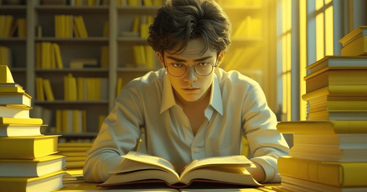 The yellow aura is linked to mental clarity and analytical thinking