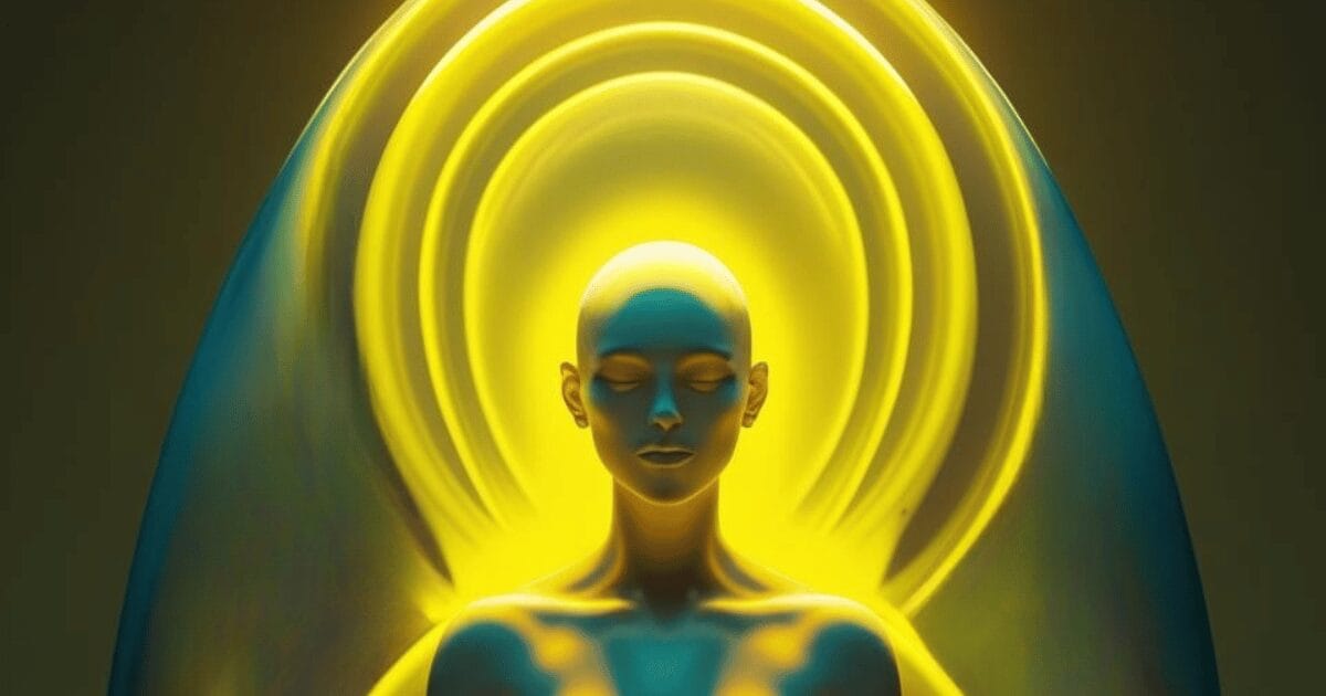 The yellow aura meaning