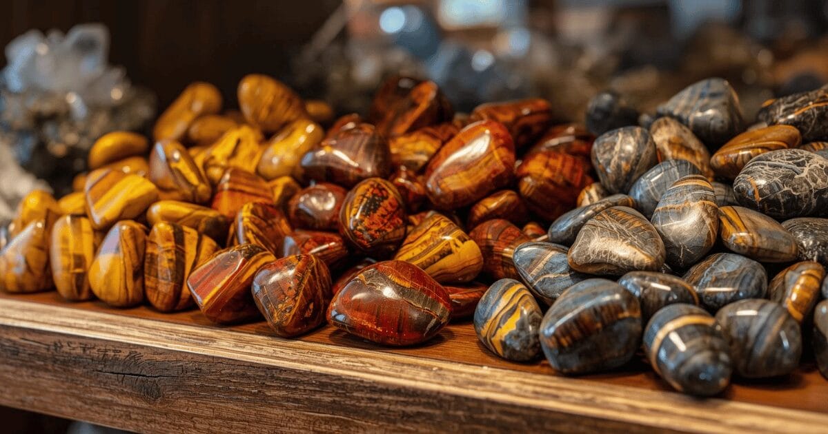 Varieties of Tiger Eye Healing Crystal