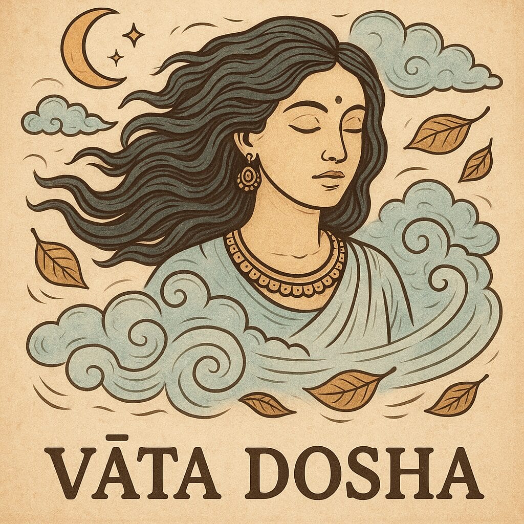 Vata Dosha air and ether (Space)
