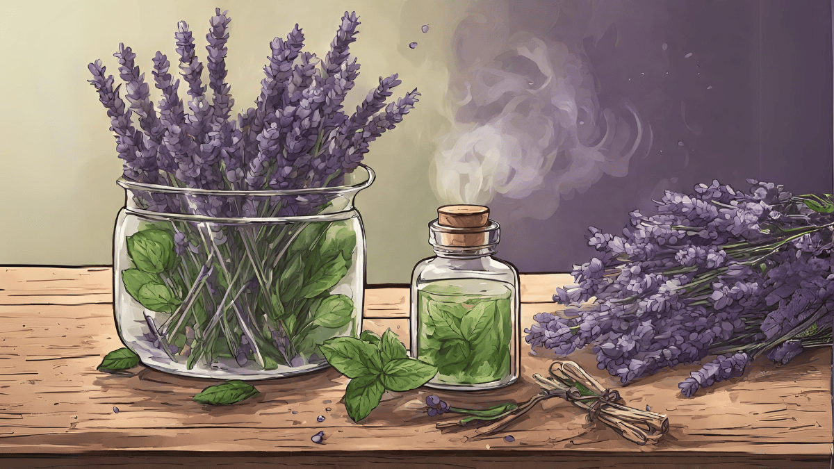 Lavender and Peppermint Best essential oil Blends