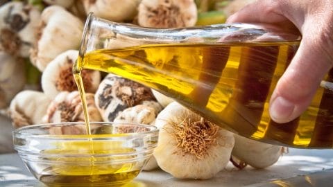 oil and garlic