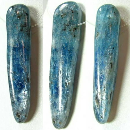 85cts! Organic! Blue Kyanite Pendant Bead 10418Z