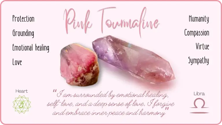 Pink Tourmaline - Crystals For Romance