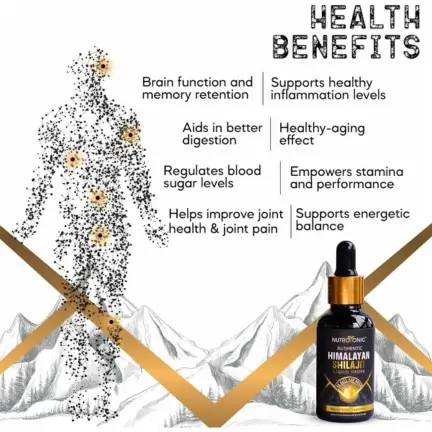 The health benefits of Himalayan Shilajit