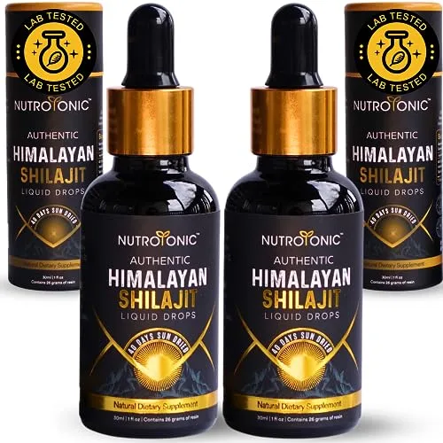 Shilajit Himalayan Liquid Drops Double