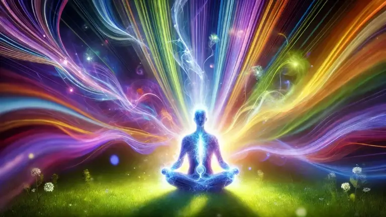 Visualized color - aura cleansing techniques