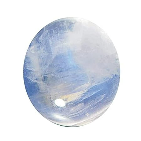 Abhinav Gems Natural Lab-Certified 6.25 to 6.50 Ratti Natural Oval Shape Astrological Cabochon Cut Finishing Super Quality Moonstone Loose Gemstone