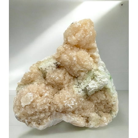 Rare Cubic Apophyllite on Stilbite Crystal Clusters