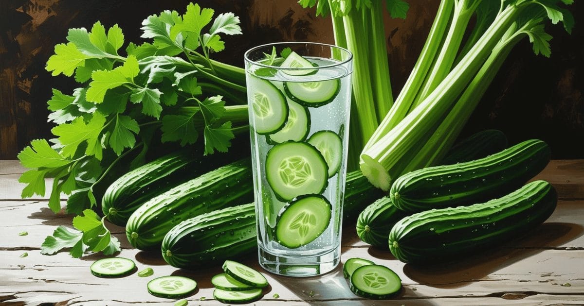 home weight loss cucumber water