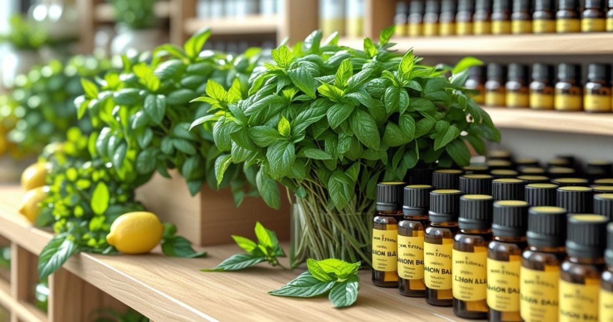 lemon balm essential oils