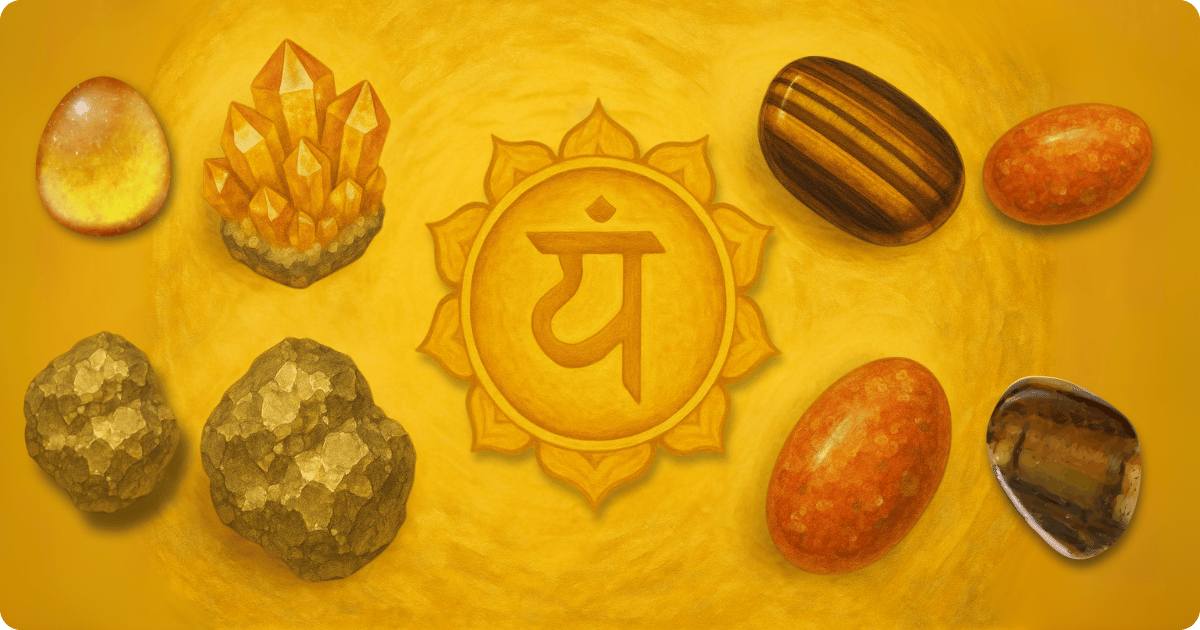 manipura the solar plexus chakra crystals