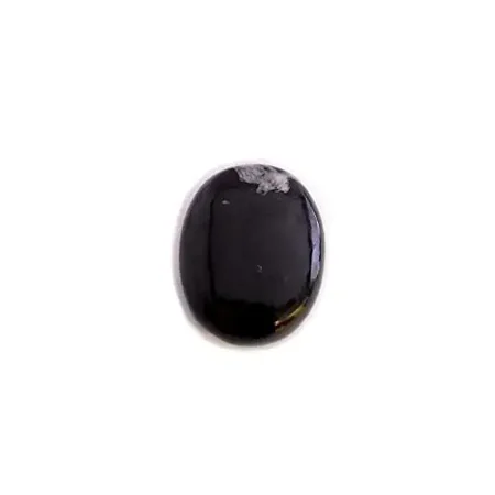 Maureen Natural Black Tourmaline Oval Palm Stones | Natural Chakra Crystal Healing Crystals | Natural Black Tourmaline Metaphysical Energy Healing Meditation (50-100 Gram)