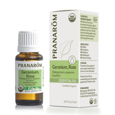 Pranarom Organic Geranium Rose Essential Oil