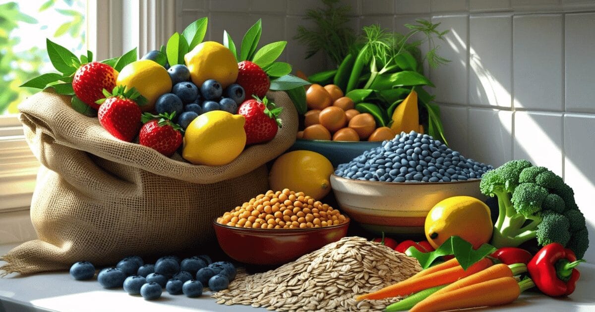 Whole foods, fruits and veges