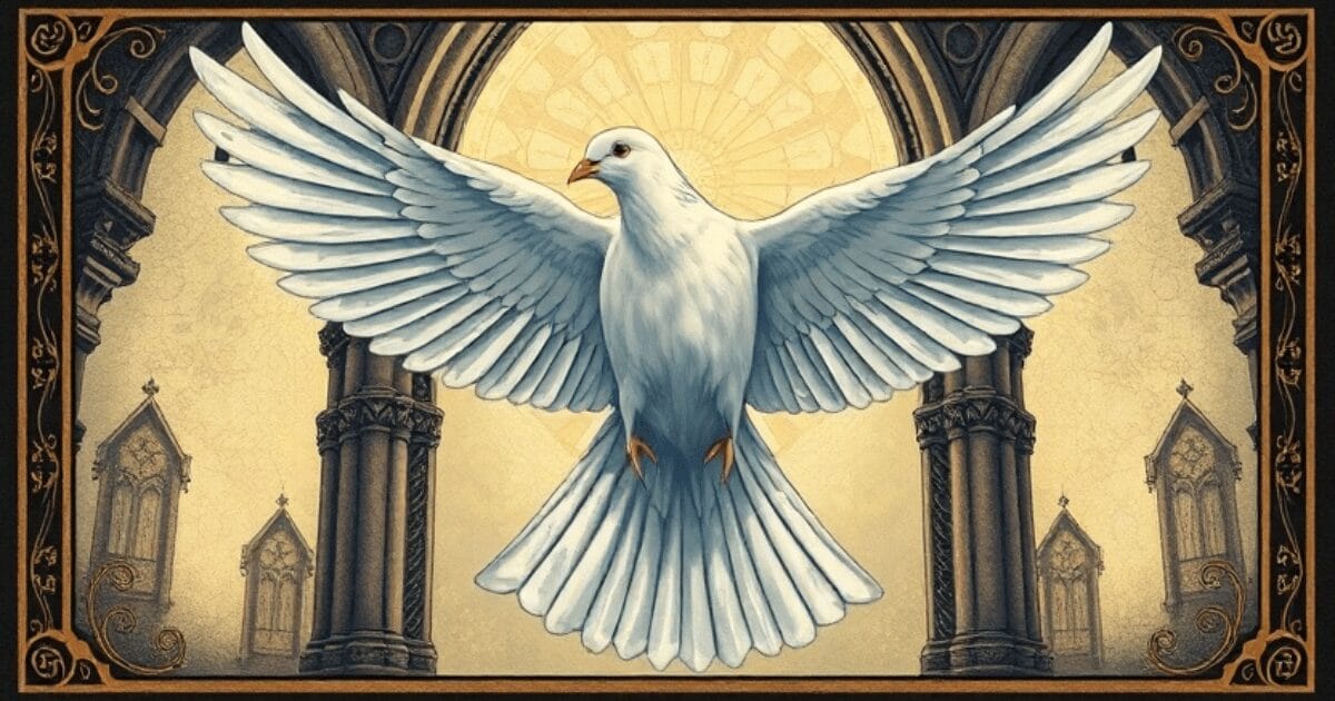 The dove as a spirit animal symbolizes peace, purity, love, loyalty, and hope. A dove's presence can encourage you to cultivate deeper connections, embrace harmony, and have faith in new beginnings and spiritual messages