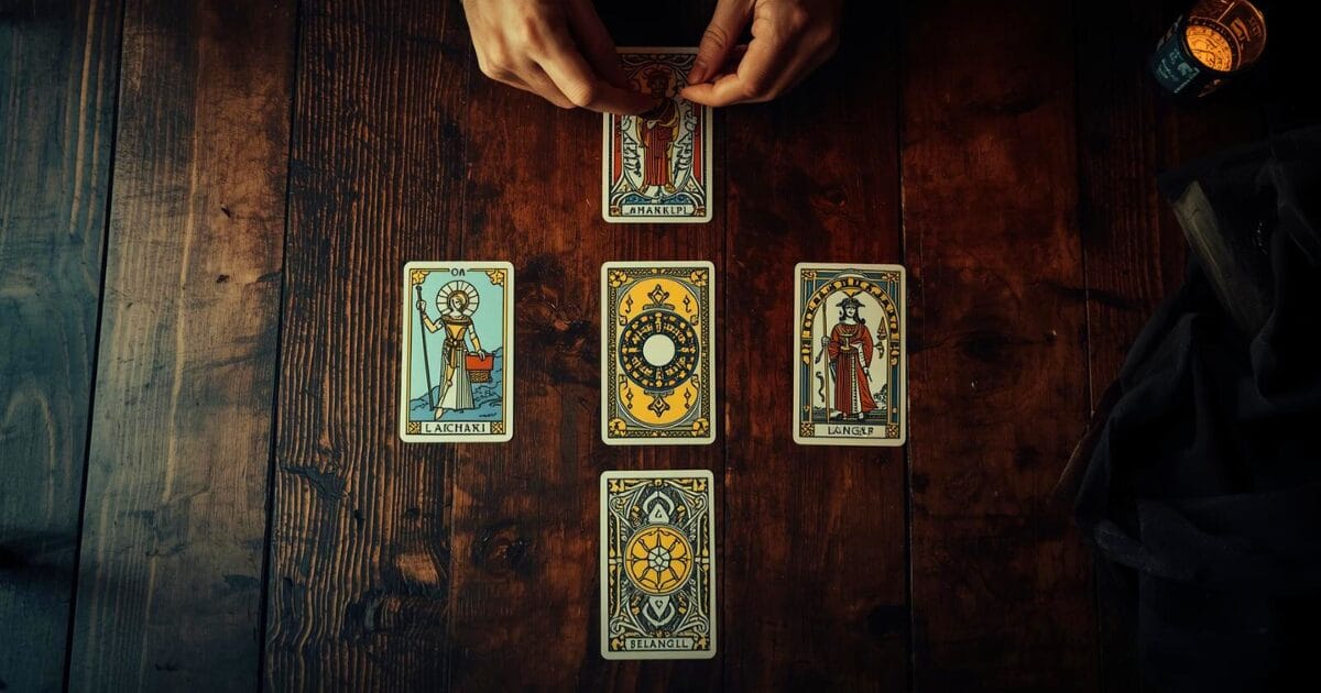 Five Card Tarot Cross Spread - Healthy Natured