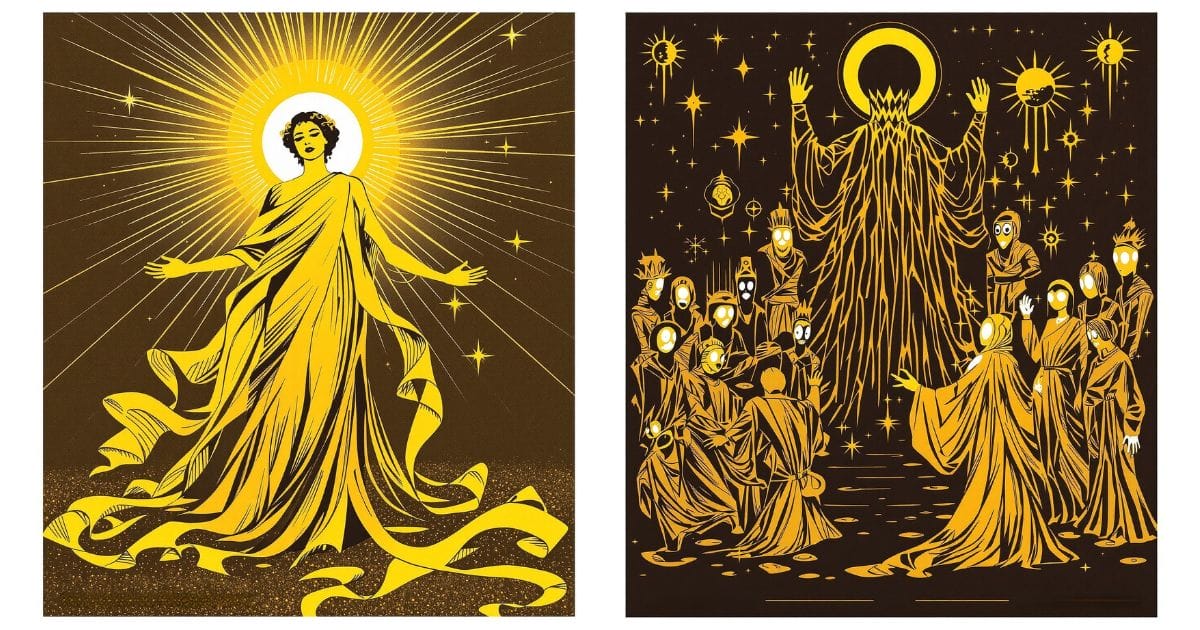 The Light and Shadow of gold