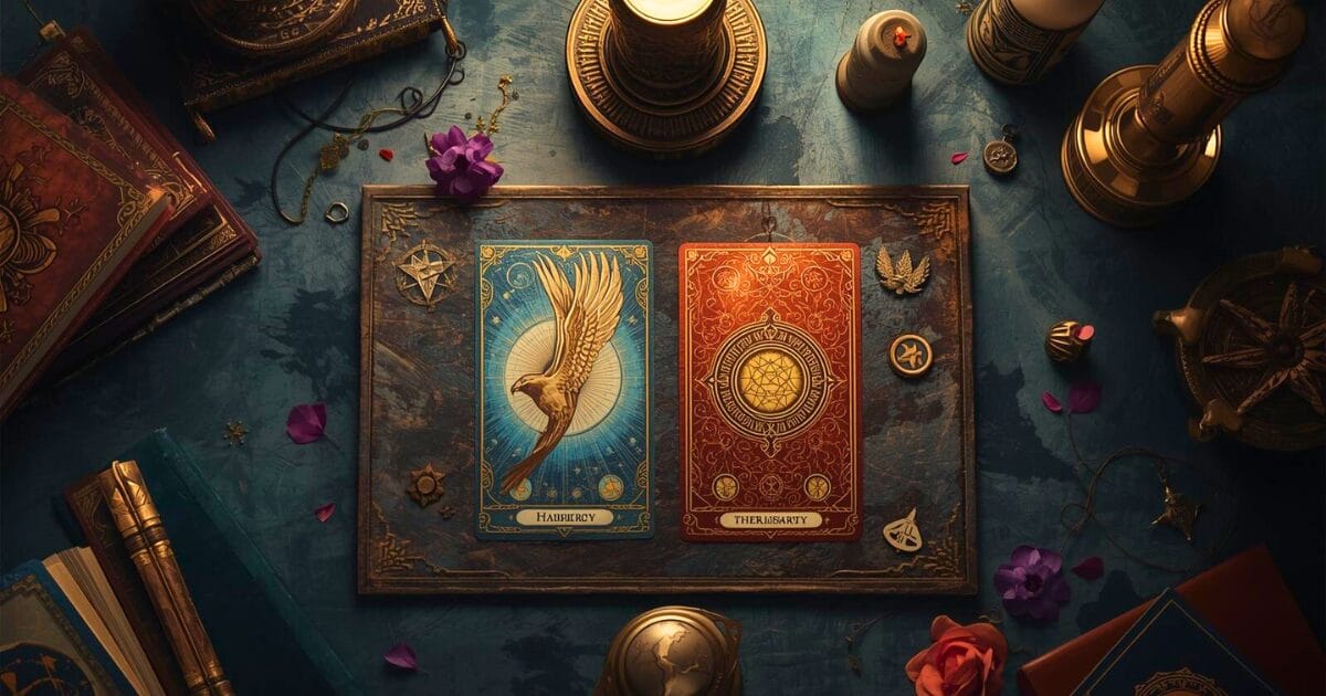 Two Card Oracle Spread - Healthy Natured