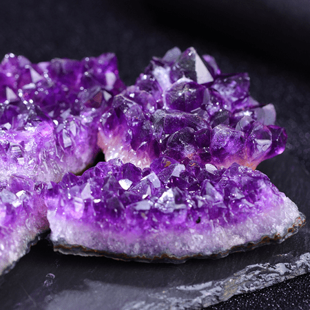 Amethyst clusters amethyst blocks amethyst caves raw stones small ornaments home decorations raw stones crystal blocks-90-100g