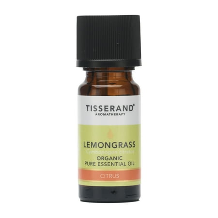 Tisserand Organic Pure Essential Oil Lemongrass 0.3 oz