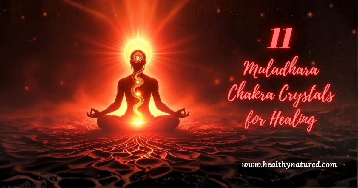 Muladhara chakra crystals for healing the root