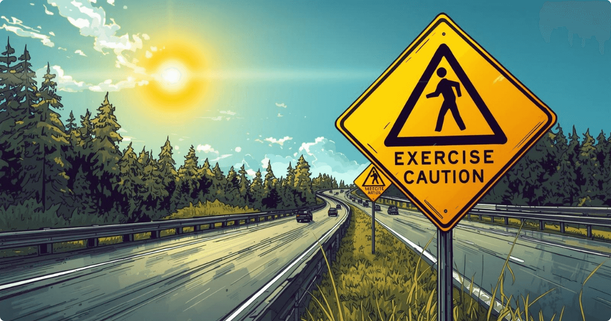 What does Yellow symbolize? Caution and warning!