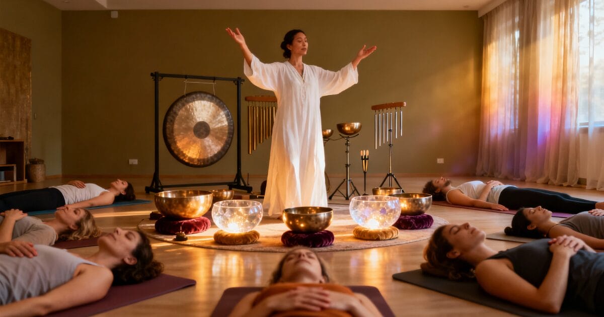 singing bowl sound bath