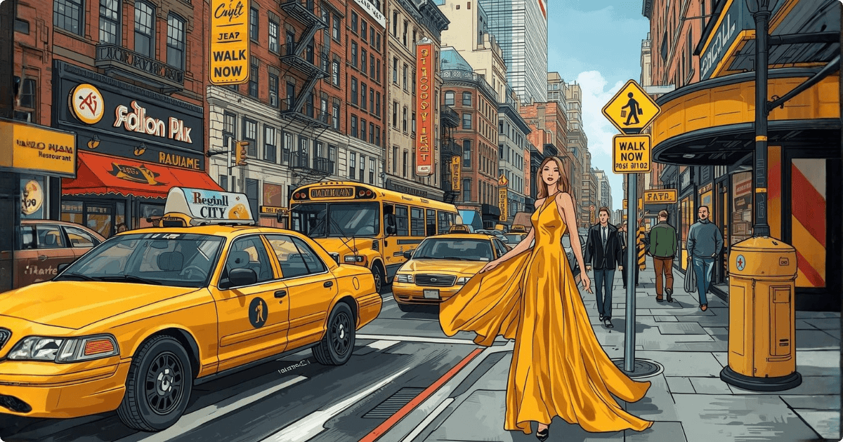 Yellow is vibrant and exciting