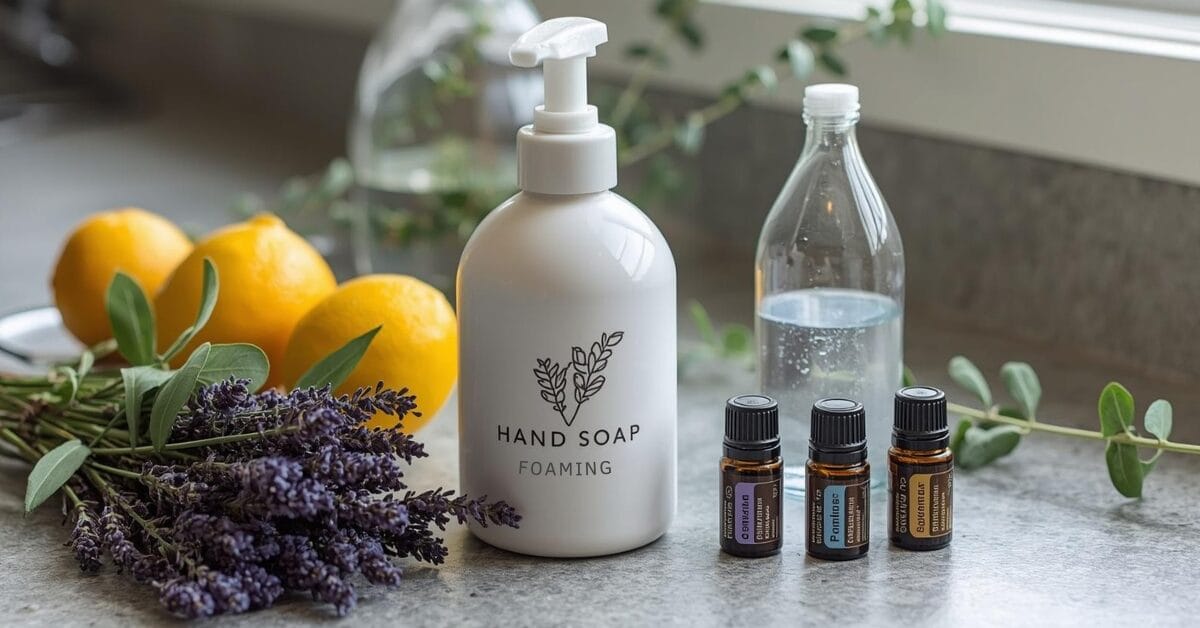 Homemade Foaming Hand Soap