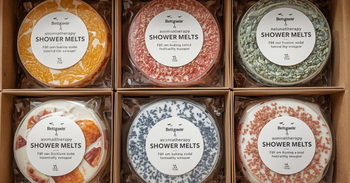 aromatherapy shower fizzies