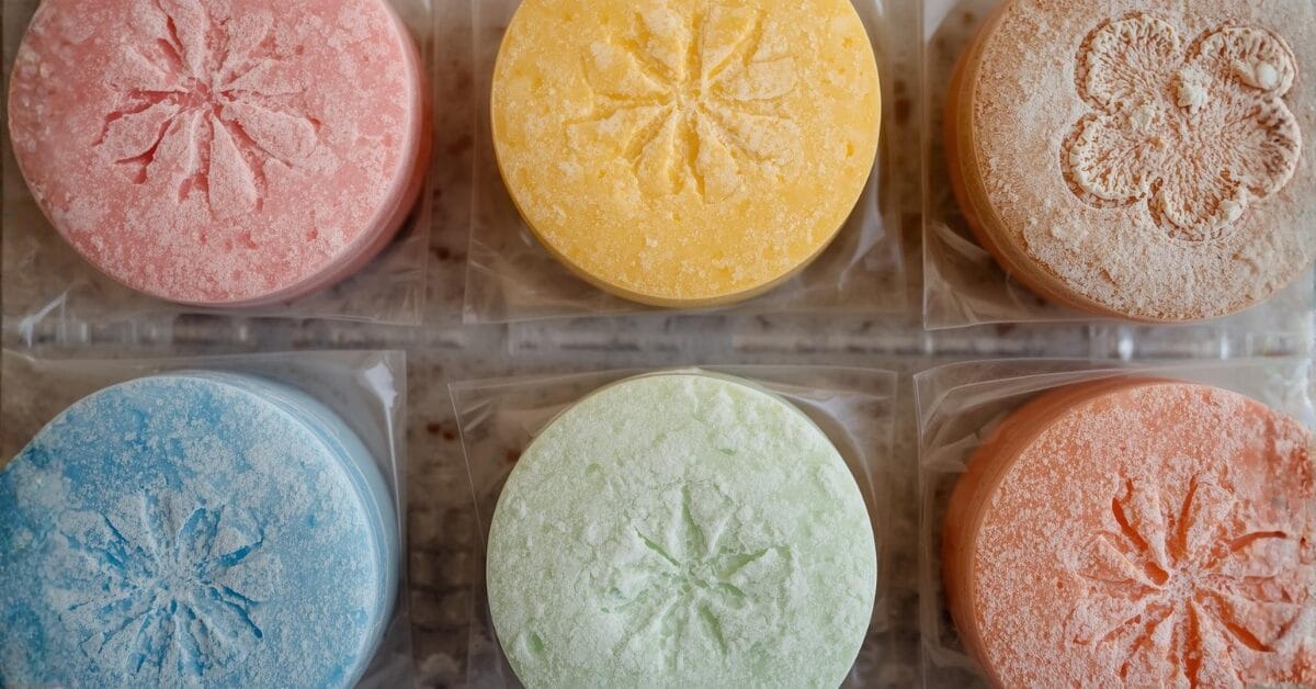 handmade aromatherapy shower melts
