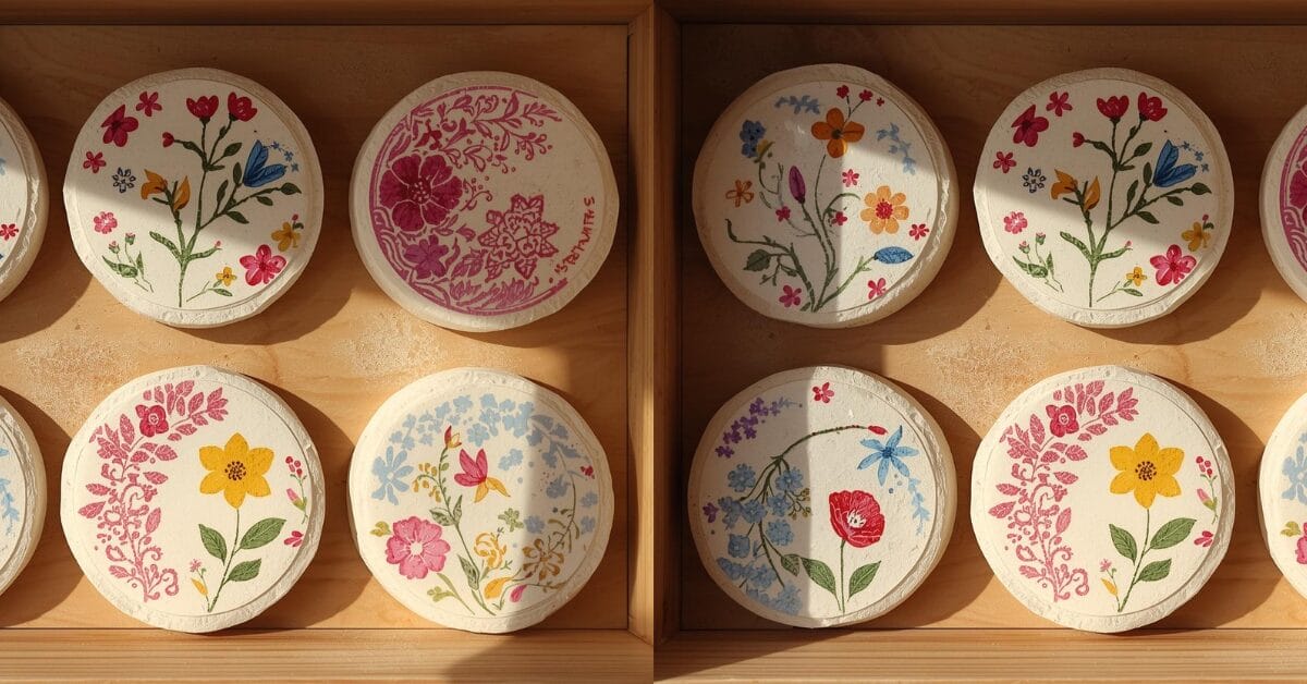 handmade essential oil shower melts