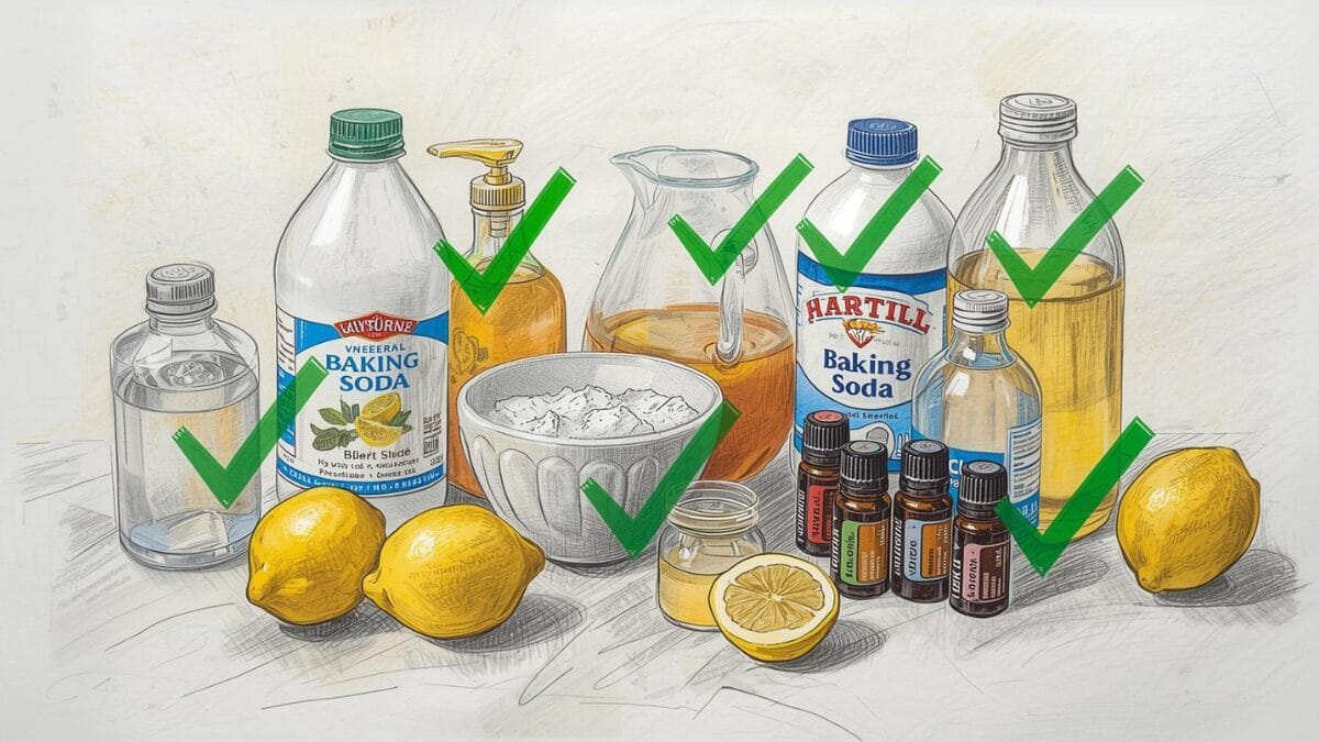 core natural kitchen cleaning and eco-friendly kitchen ingredients