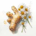 ginger and chamomile