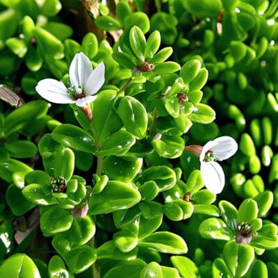 the brahmi plant and flower