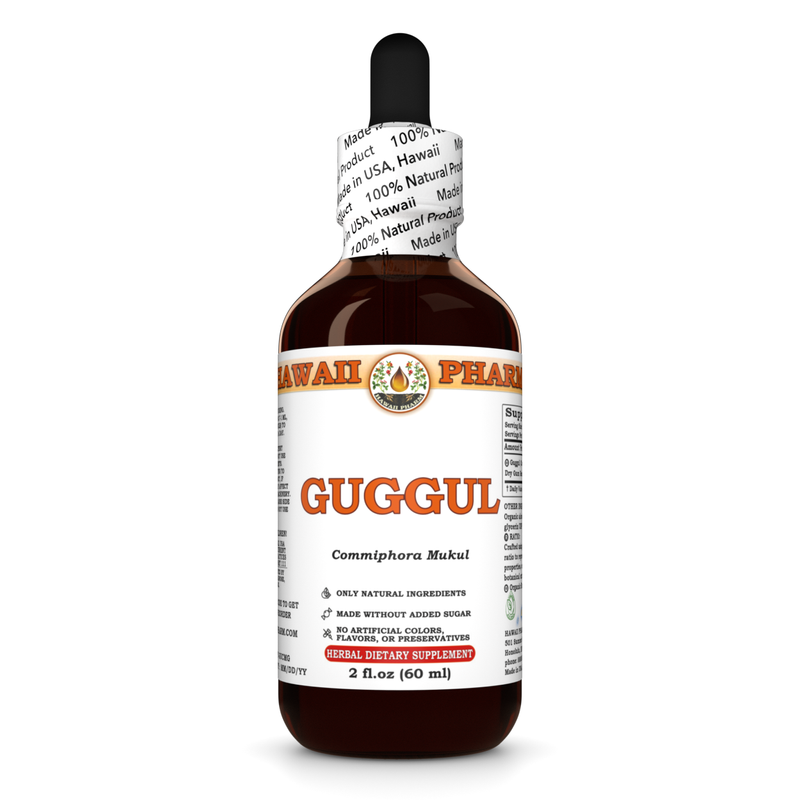 Guggul (Commiphora Mukul) Unprocessed Gum Resin Liquid Extract