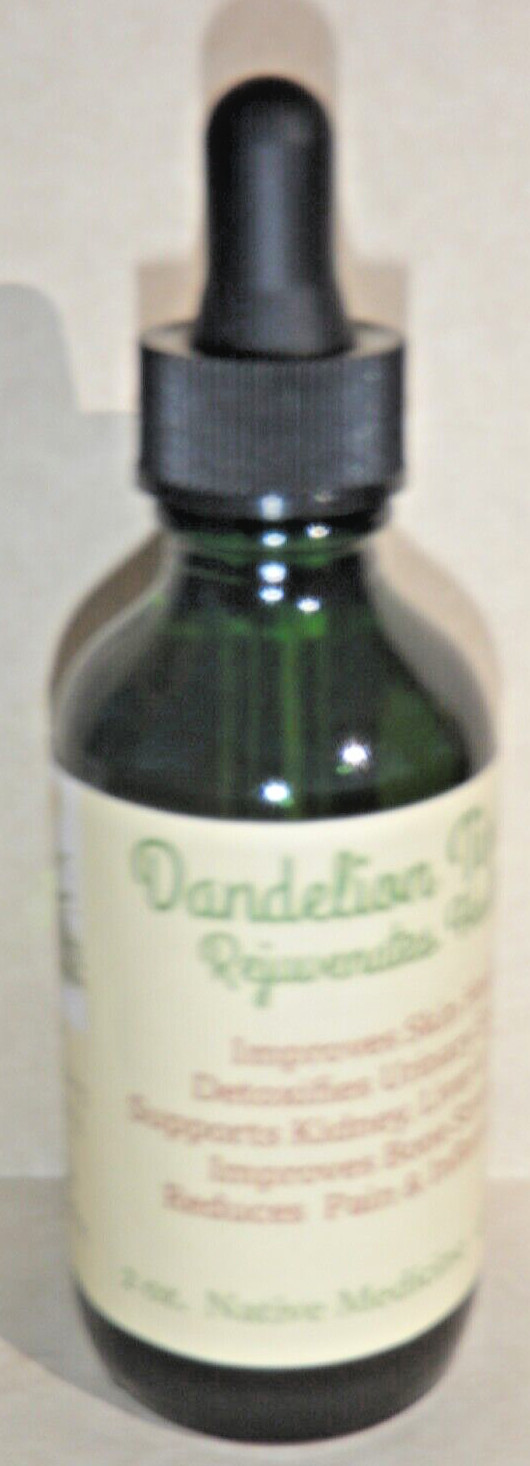 Dandelion Tincture: Lymph, Blood, Kidney & Urinary Detox, Arthritis, Acne,